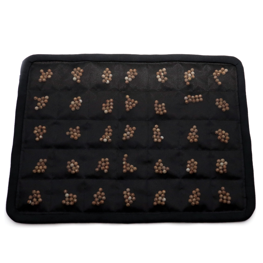 姫川薬石 6mm玉入り 枕パッド 腰など患部にも使用可能 健康グッズ 糸魚川産 自社生産