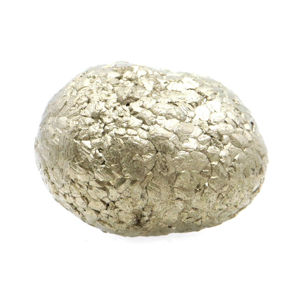 パイライト 原石 たまご型 球 丸玉 自然が生み出した形状 ペルー産 1点もの ツーソン展示会商品 黄鉄鉱 pyrite