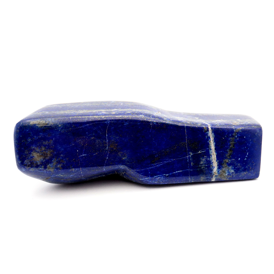 ラピスラズリ 原石 アフガニスタン産 全面磨き ポリッシュ 天然石 青金石 置物 ラフ 1点もの lapis lazuli
