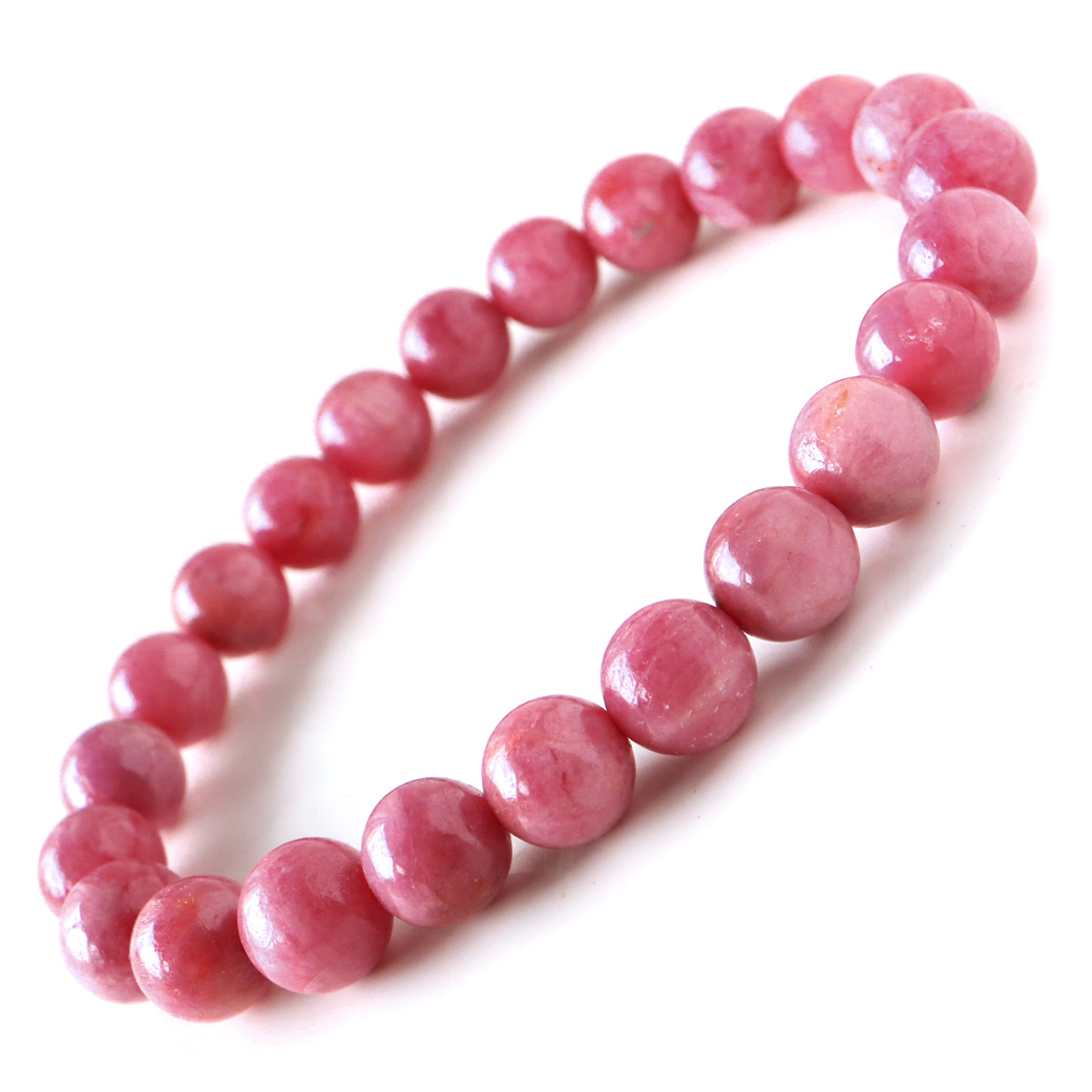 ロードナイト ブレスレット AA ブラジル産 天然石 パワーストーン かわいい おしゃれ 1点物 母の日 贈り物 プレゼント ギフト 贈り物