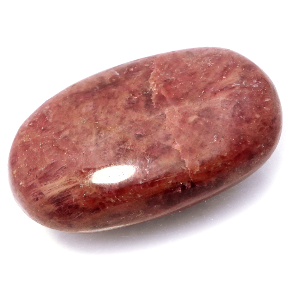 ロードナイト 原石 握り石 マダガスカル産 鉱物 1点もの コレクション ばら輝石 結晶 浄化 ツーソン展示会商品 天然石