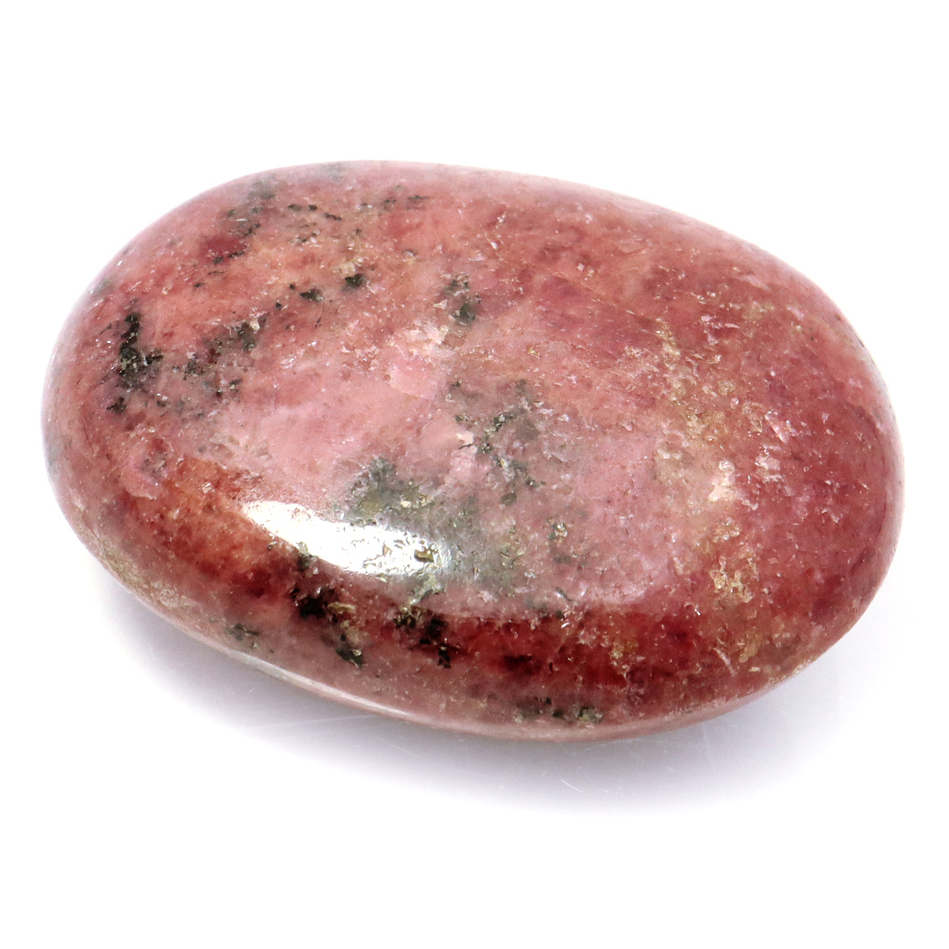 ロードナイト 原石 握り石 マダガスカル産 鉱物 1点もの コレクション ばら輝石 結晶 浄化 ツーソン展示会商品 天然石