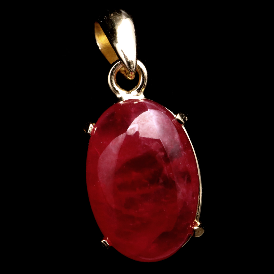 インペリアル ロードナイト ペンダント レディース ブラジル産 天然石 ネックレス 1点物