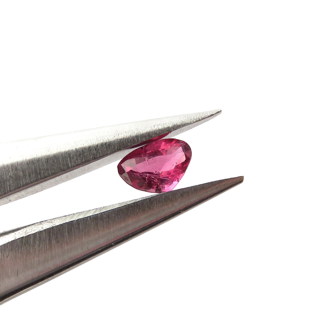 ルベライト レッドトルマリン ペンダント 宝石質 Silver925 チェーン付き