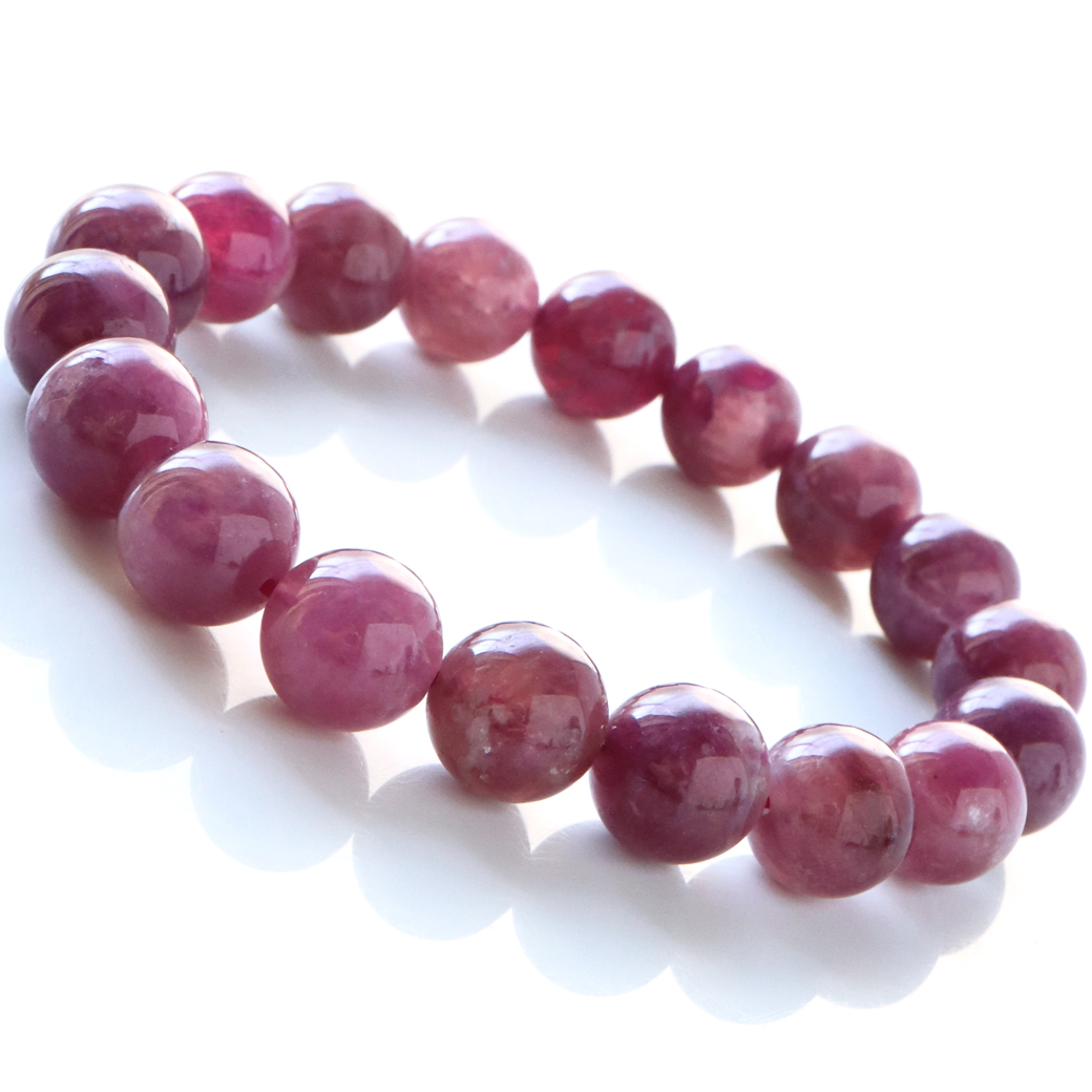 ルベライト ブレスレット ピンクトルマリン 10mm 1点物 10月 誕生石