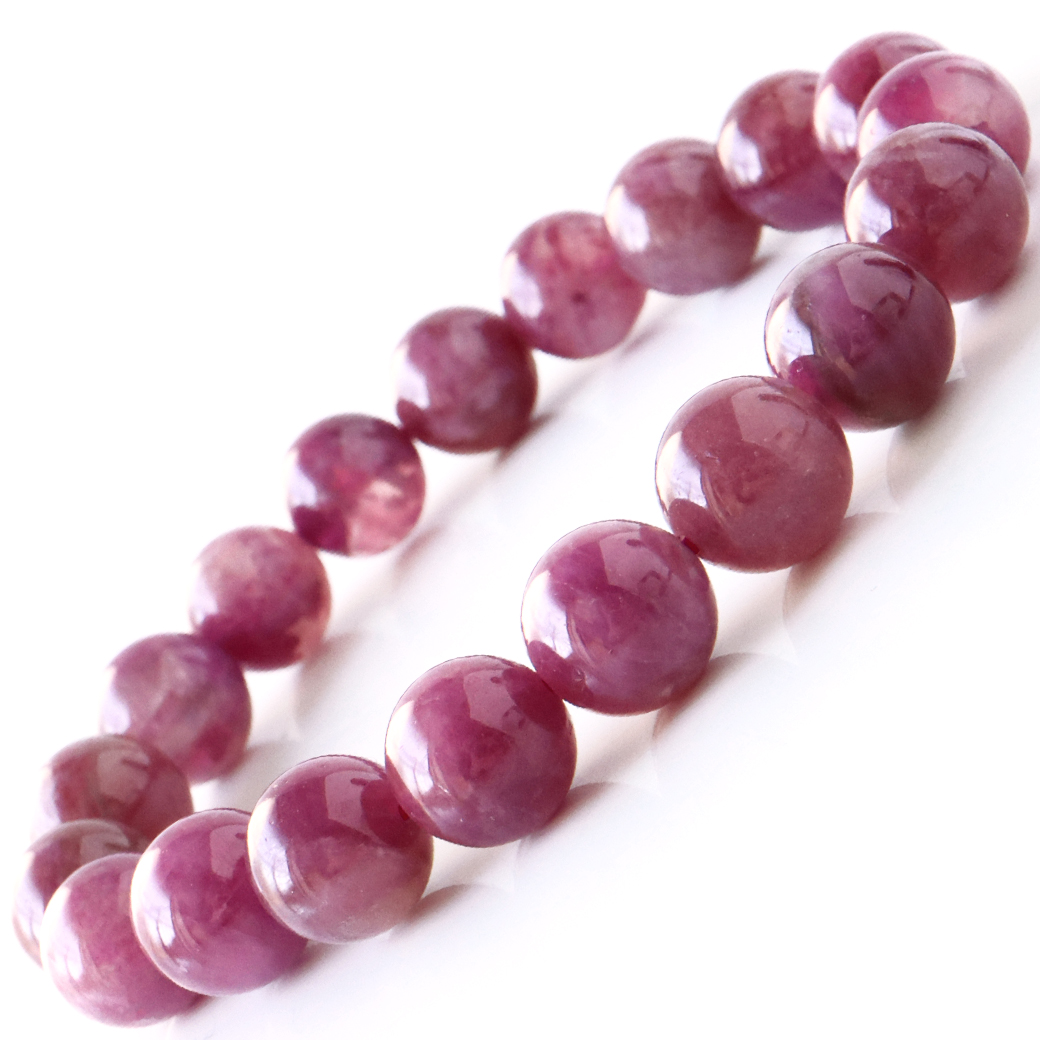ルベライト ブレスレット ピンクトルマリン 10mm 1点物 10月 誕生石