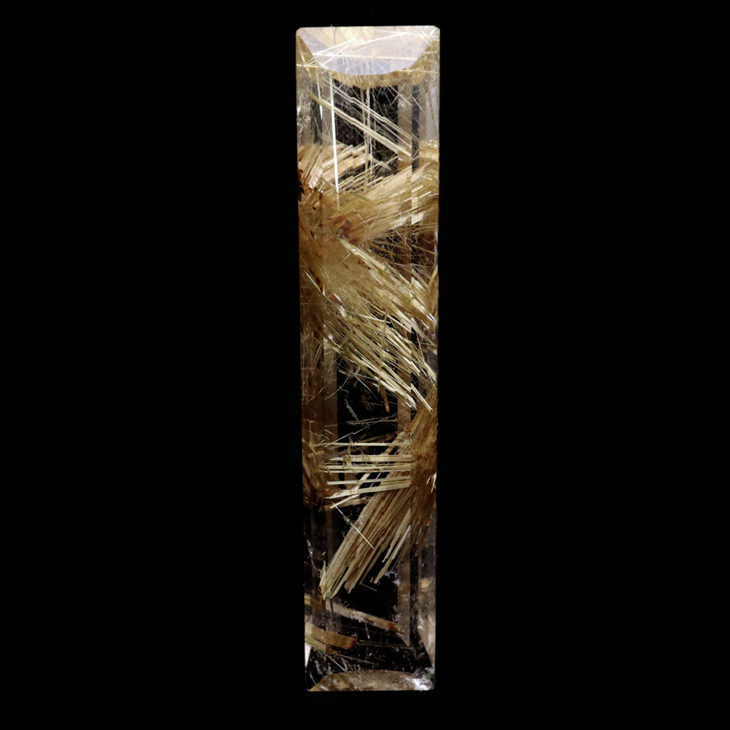 ゴールド ルチルクォーツ ルース 裸石 AAAAAA 金針 水晶 タイチンルチル 風水 金運 宝石質 天然石 パワーストーン 1点もの