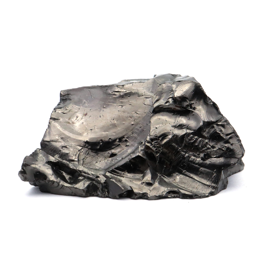 エリートシュンガイト 原石 ロシア カレリア共和国シュンガ 天然石 1点物 パワーストーン Shungite シュンガ石