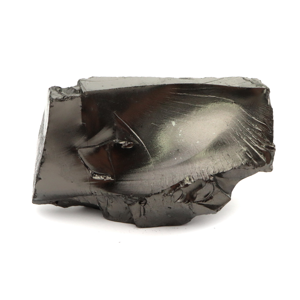 エリートシュンガイト 原石 ロシア カレリア共和国シュンガ 天然石 1点物 パワーストーン Shungite シュンガ石
