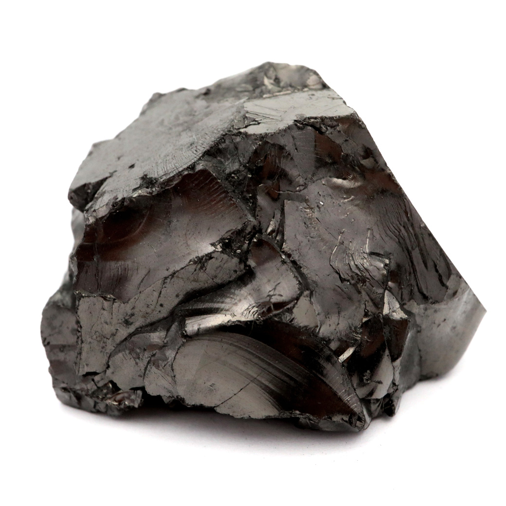 エリートシュンガイト 原石 ロシア カレリア共和国シュンガ 天然石 1点物 パワーストーン Shungite シュンガ石