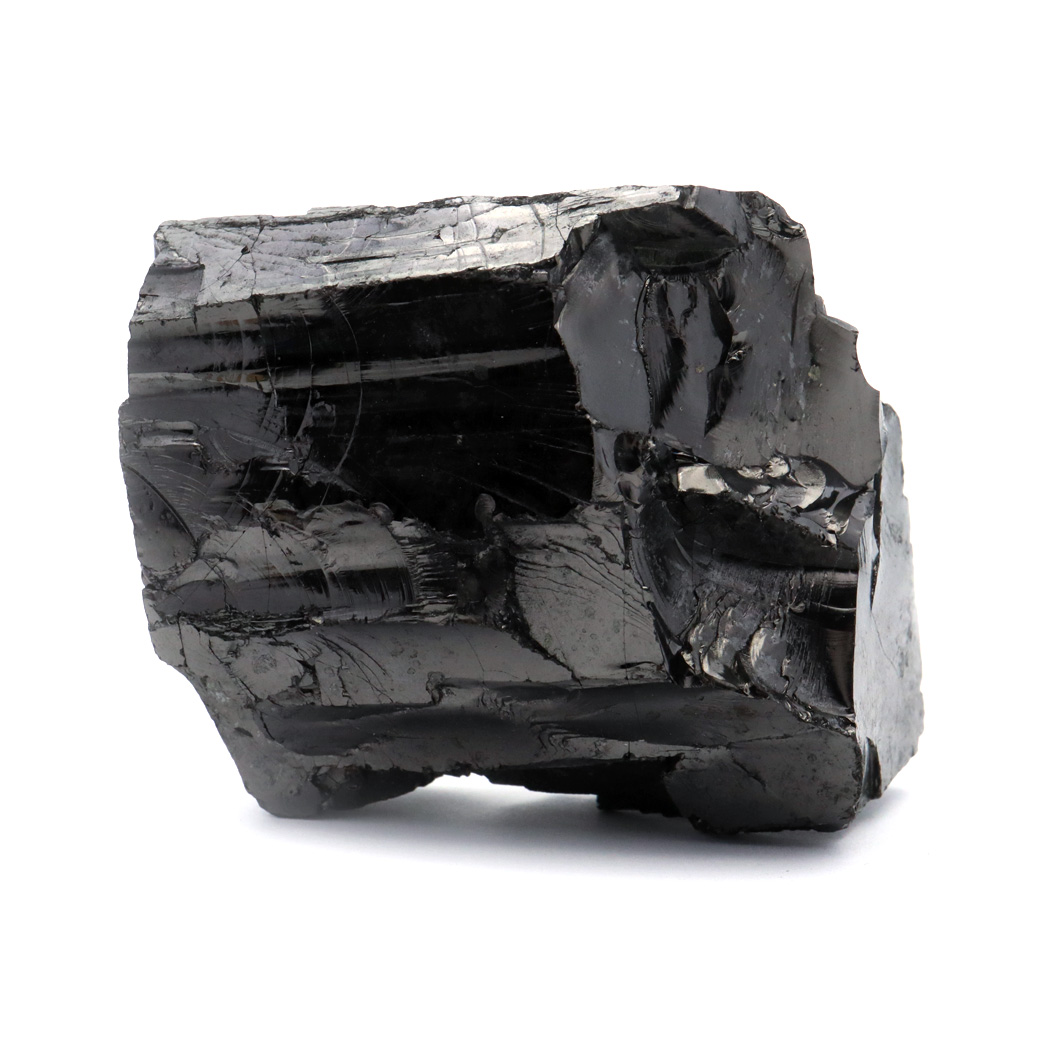 エリートシュンガイト 原石 ロシア カレリア共和国シュンガ 天然石 1点物 パワーストーン Shungite シュンガ石