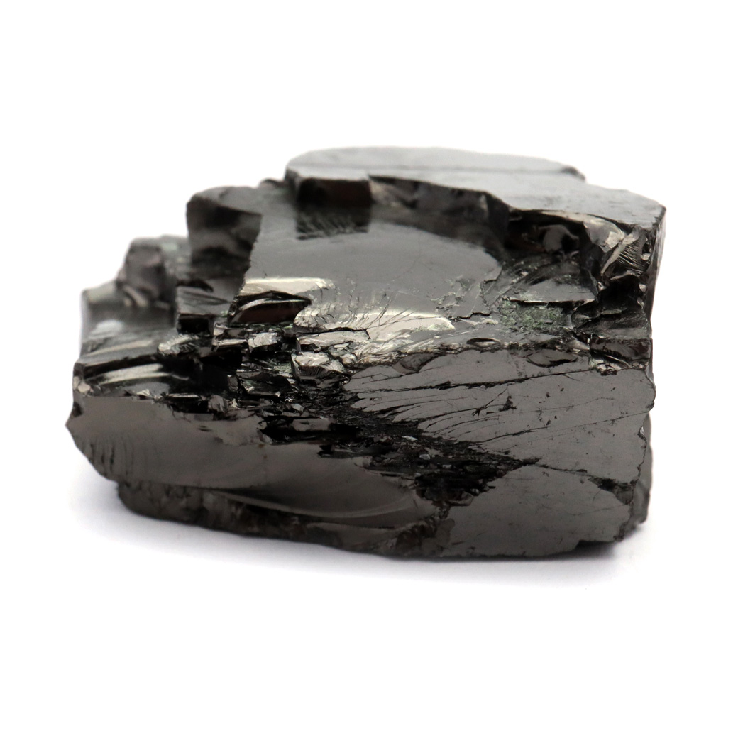 エリートシュンガイト 原石 ロシア カレリア共和国シュンガ 天然石 1点物 パワーストーン Shungite シュンガ石