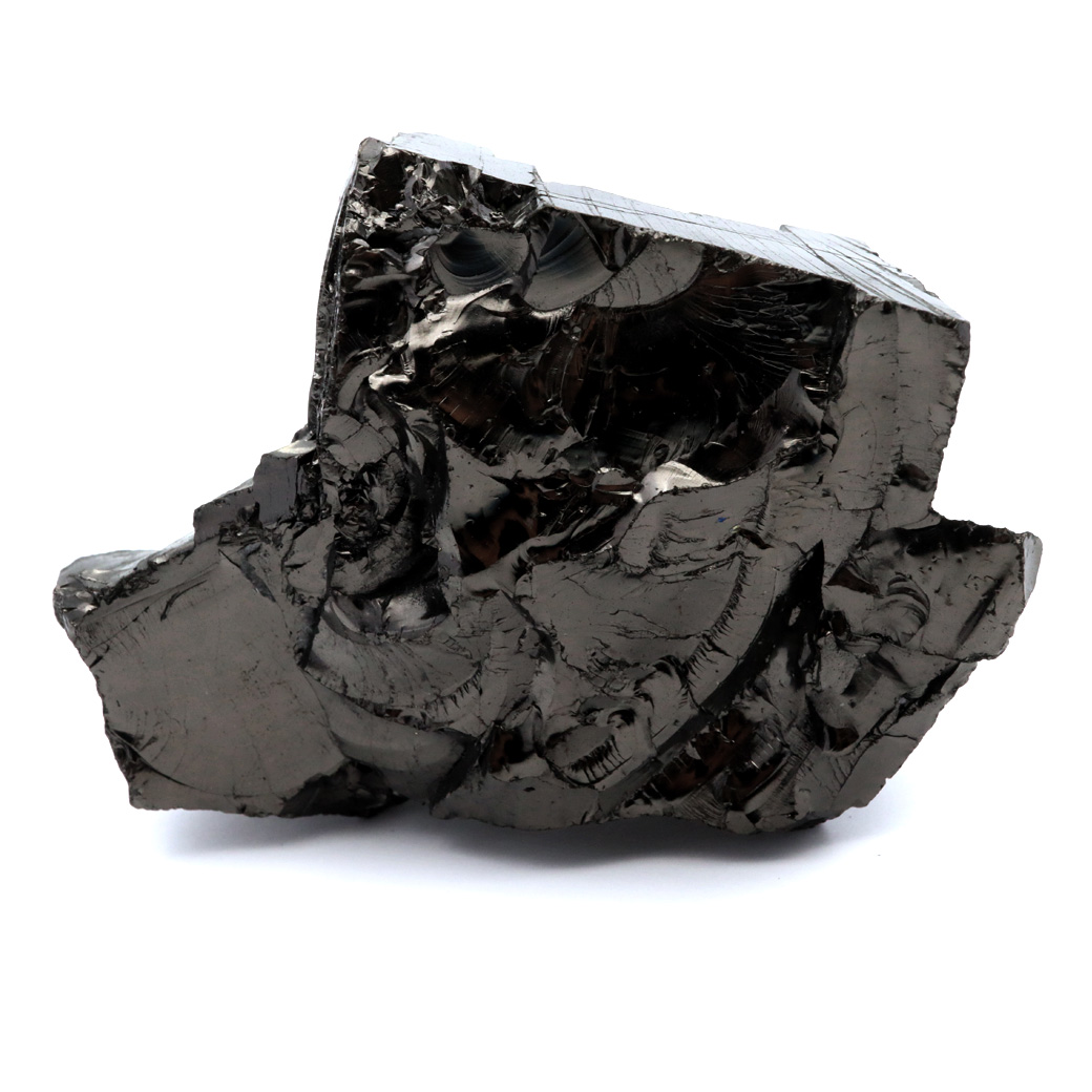 エリートシュンガイト 原石 ロシア カレリア共和国シュンガ 天然石 1点物 パワーストーン Shungite シュンガ石