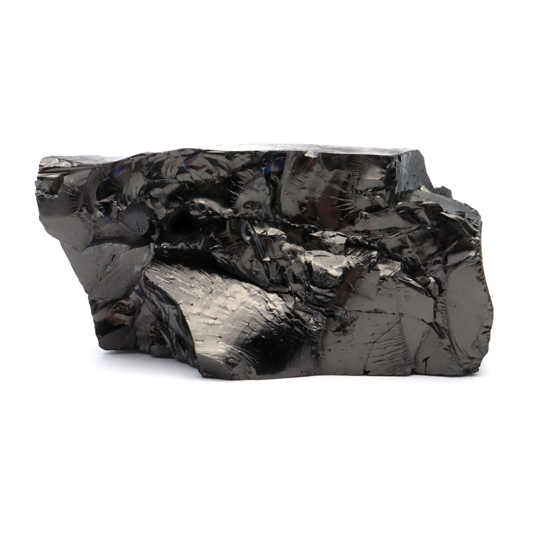 エリートシュンガイト 原石 ロシア カレリア共和国シュンガ 天然石 1点物 パワーストーン Shungite シュンガ石