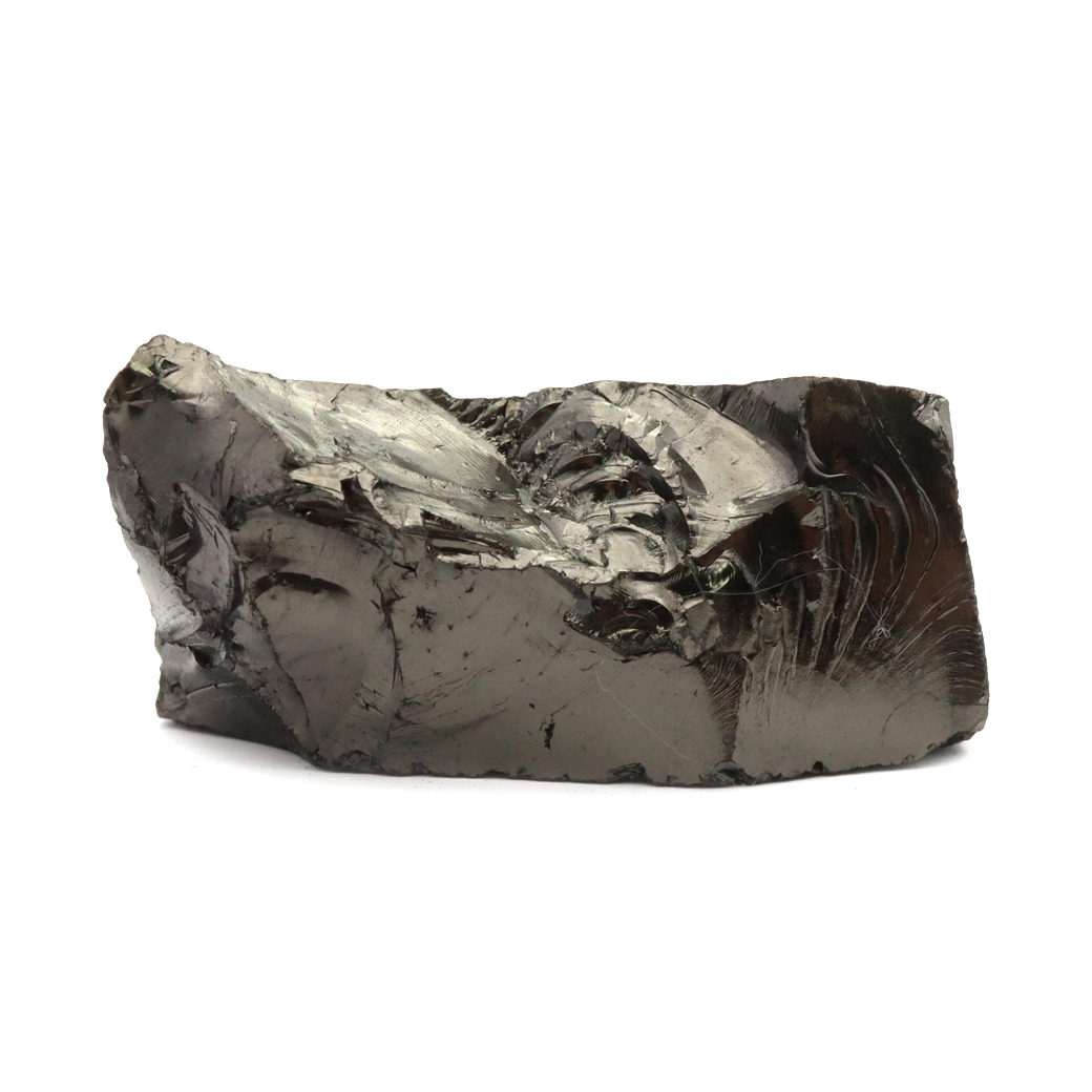 エリートシュンガイト 原石 ロシア カレリア共和国シュンガ 天然石 1点物 パワーストーン Shungite シュンガ石