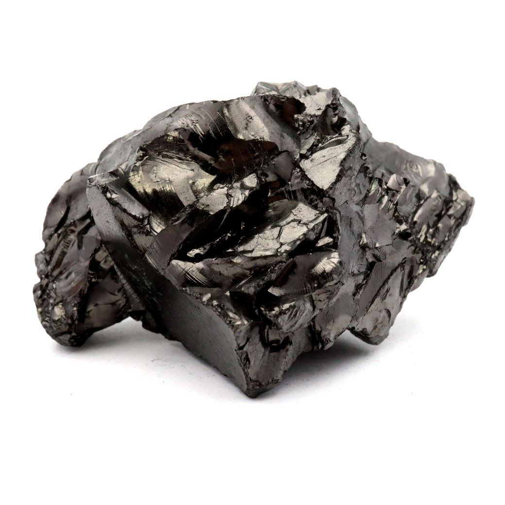 エリートシュンガイト 原石 ロシア カレリア共和国シュンガ 天然石 1点物 パワーストーン Shungite シュンガ石