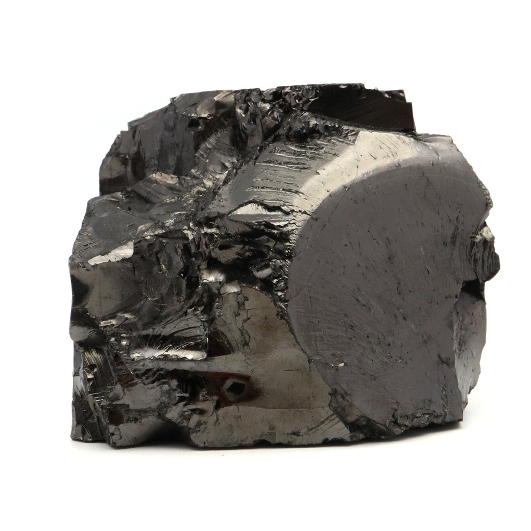 エリートシュンガイト 原石 ロシア カレリア共和国シュンガ 天然石 1点物 パワーストーン Shungite シュンガ石