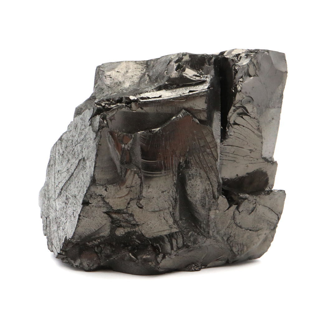 エリートシュンガイト 原石 ロシア カレリア共和国シュンガ 天然石 1点物 パワーストーン Shungite シュンガ石