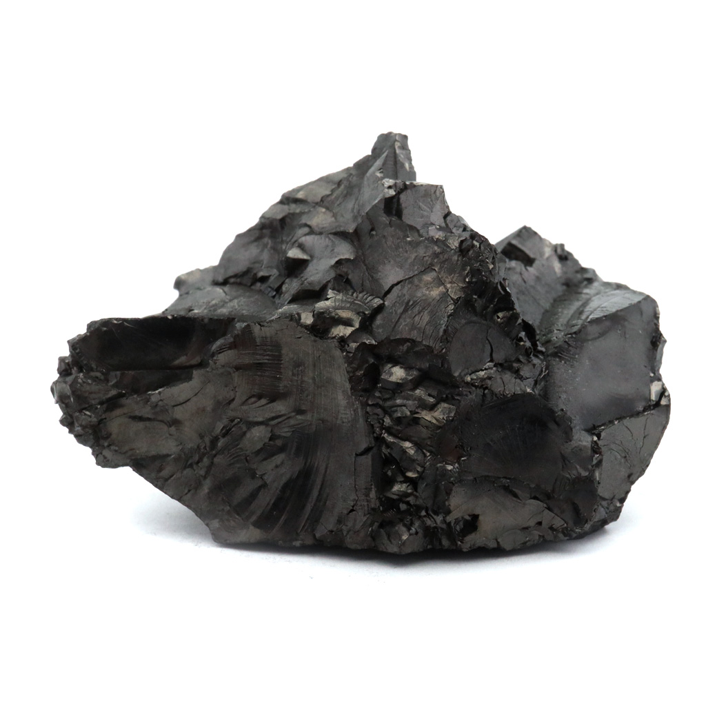 エリートシュンガイト 原石 53g ロシア カレリア共和国シュンガ 天然石 1点物 パワーストーン Shungite シュンガ石