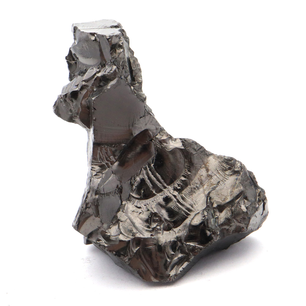 エリートシュンガイト 原石 さざれ ロシア カレリア共和国シュンガ 天然石 1点物 パワーストーン Shungite シュンガ石