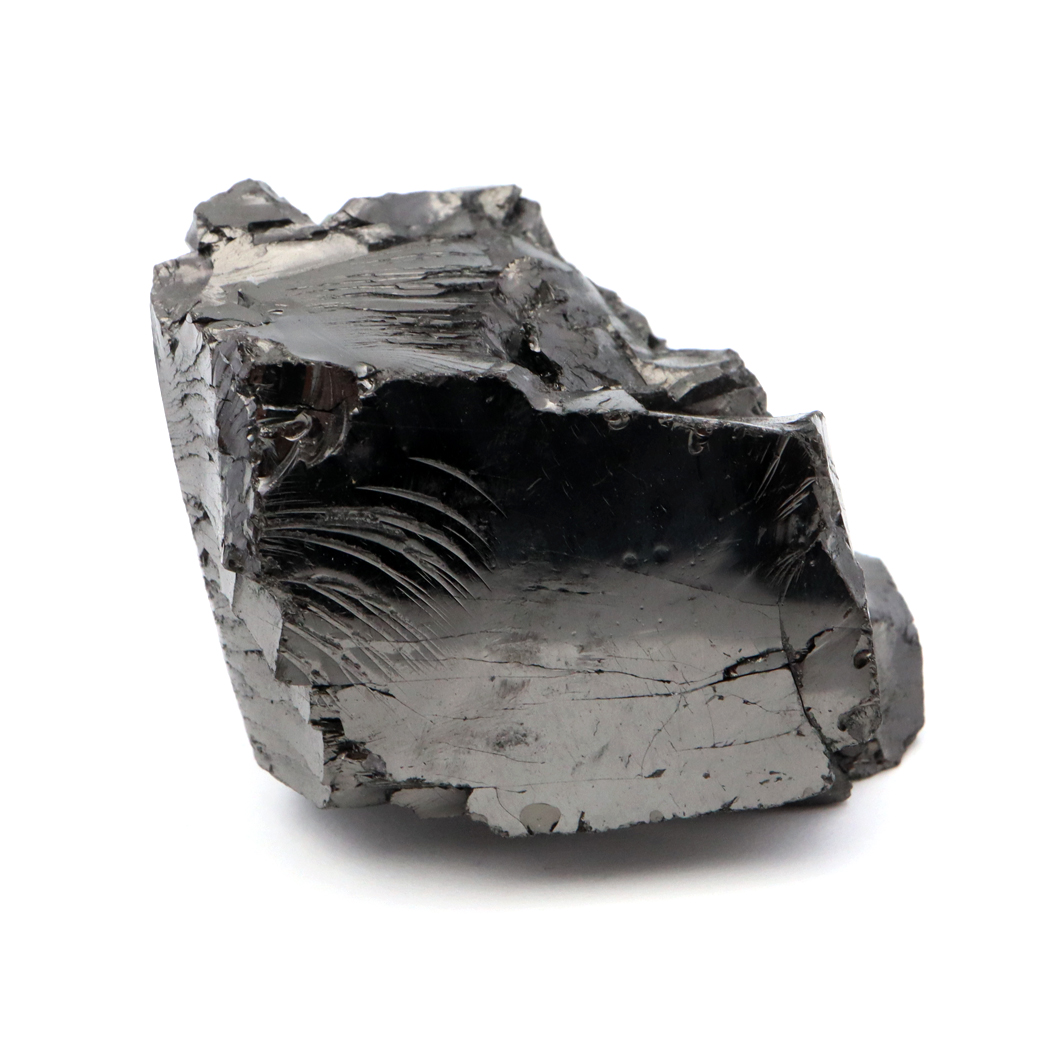 エリートシュンガイト 原石 ロシア カレリア共和国シュンガ 天然石 1点物 パワーストーン Shungite シュンガ石