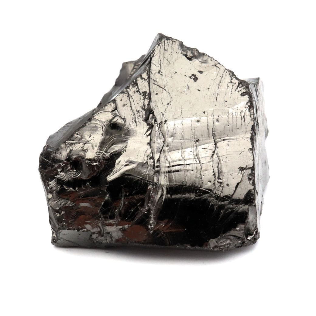 エリートシュンガイト 原石 ロシア カレリア共和国シュンガ 天然石 1点物 パワーストーン Shungite シュンガ石