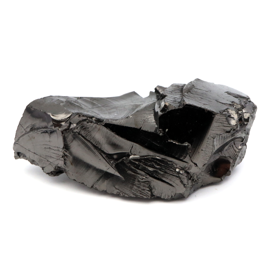 エリートシュンガイト 原石 ロシア カレリア共和国シュンガ 天然石 1点物 パワーストーン Shungite シュンガ石