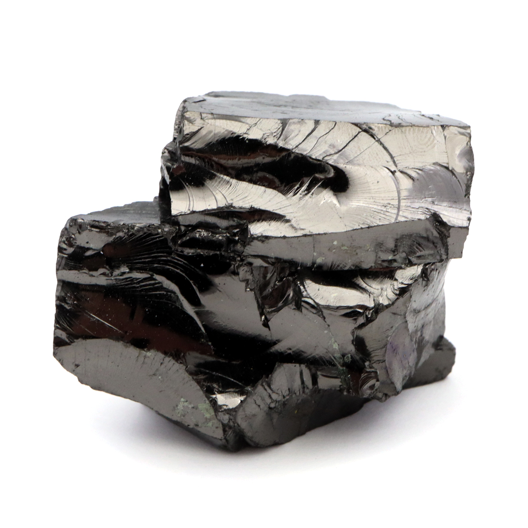 エリートシュンガイト 原石 ロシア カレリア共和国シュンガ 天然石 1点物 パワーストーン Shungite シュンガ石