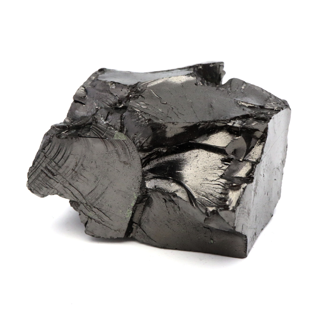 エリートシュンガイト 原石 ロシア カレリア共和国シュンガ 天然石 1点物 パワーストーン Shungite シュンガ石