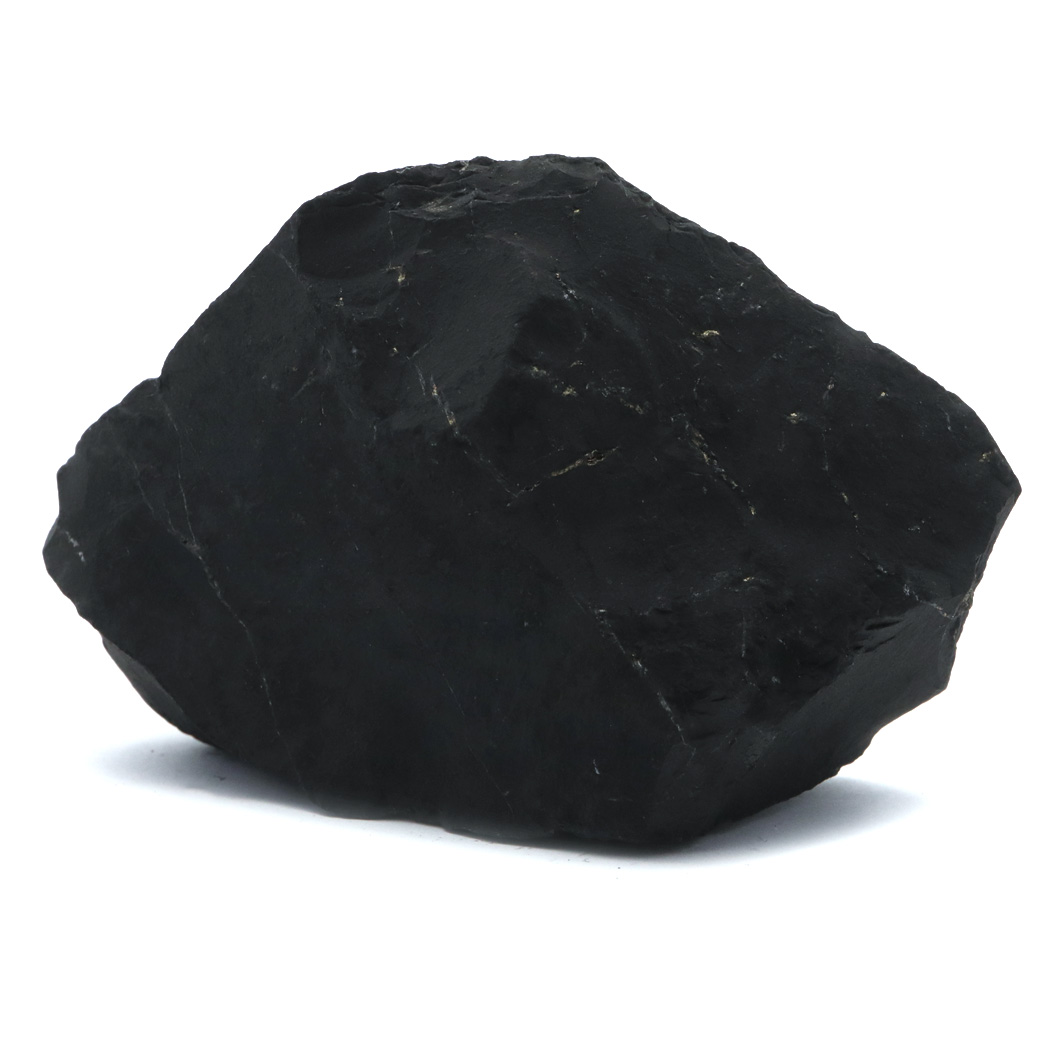 シュンガイト 原石 ロシア カレリア共和国シュンガ 天然石 1点物 パワーストーン Shungite シュンガ石