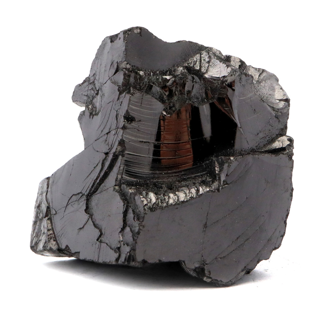 エリートシュンガイト 原石 さざれ ロシア カレリア共和国シュンガ 天然石 1点物 パワーストーン Shungite シュンガ石