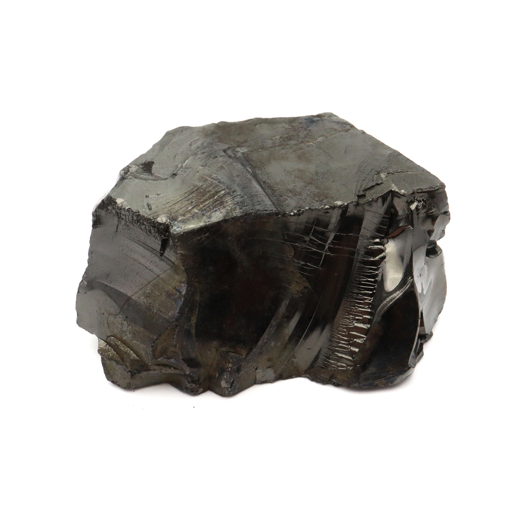 エリートシュンガイト 原石 ロシア カレリア共和国シュンガ 天然石 1点物 パワーストーン Shungite シュンガ石