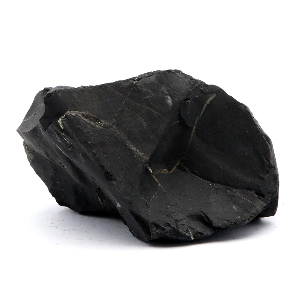シュンガイト 原石 ロシア カレリア共和国シュンガ 天然石 1点物 パワーストーン Shungite シュンガ石