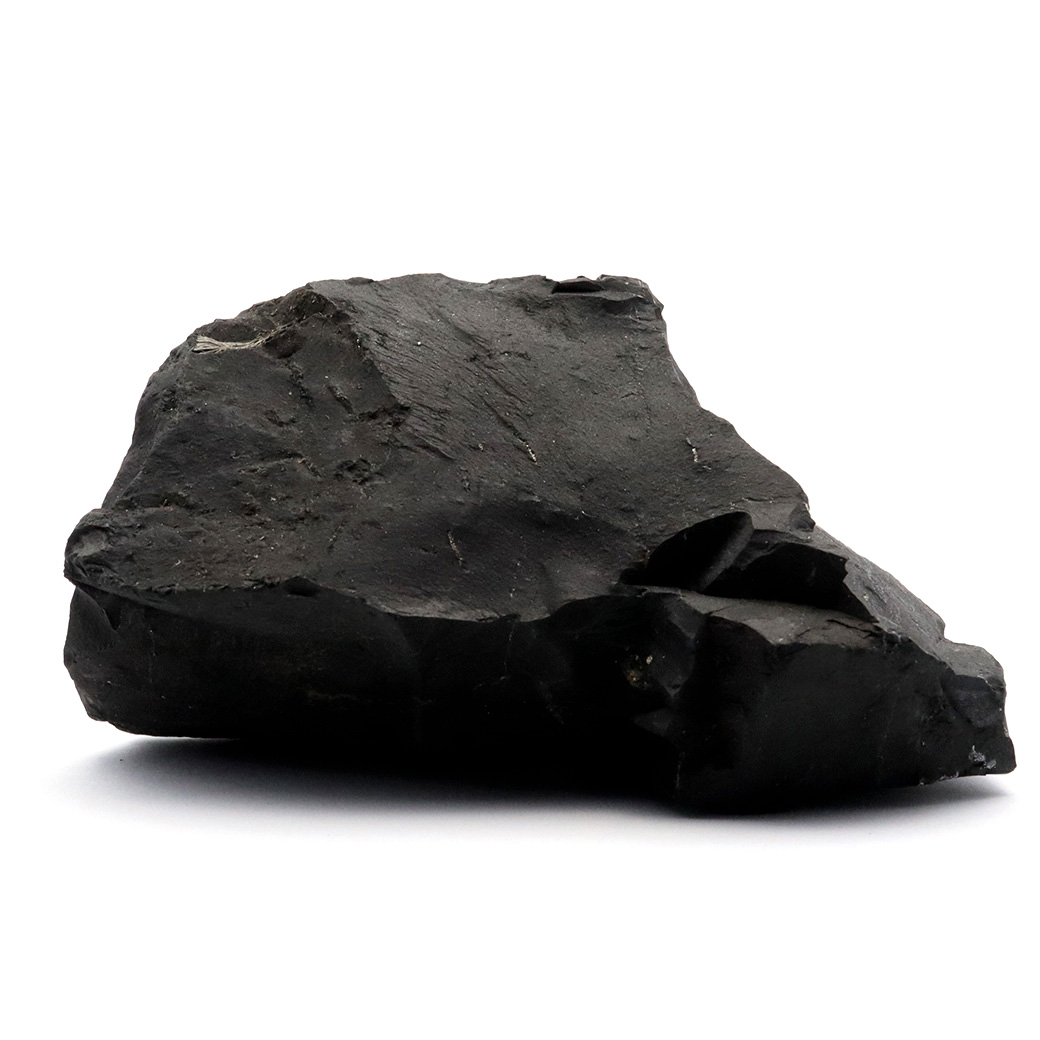 シュンガイト 原石 ロシア カレリア共和国シュンガ 天然石 1点物 パワーストーン Shungite シュンガ石