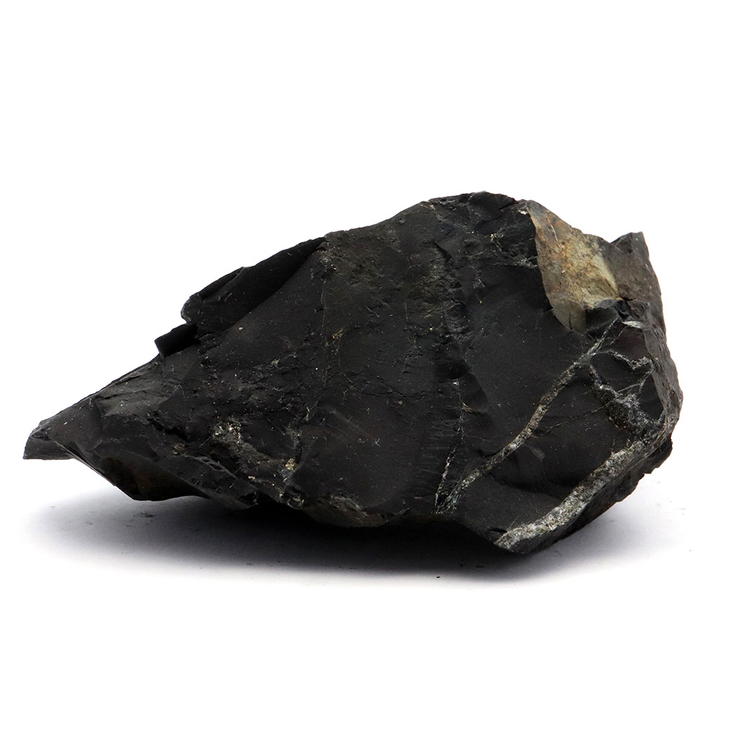 シュンガイト 原石 ロシア カレリア共和国シュンガ 天然石 1点物 パワーストーン Shungite シュンガ石