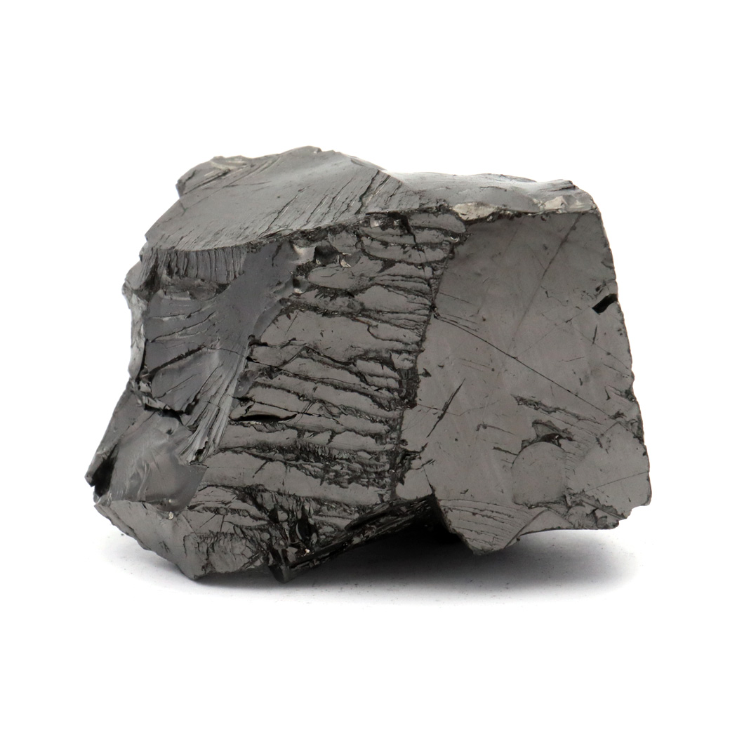 エリートシュンガイト 原石 ロシア カレリア共和国シュンガ 天然石 1点物 パワーストーン Shungite シュンガ石