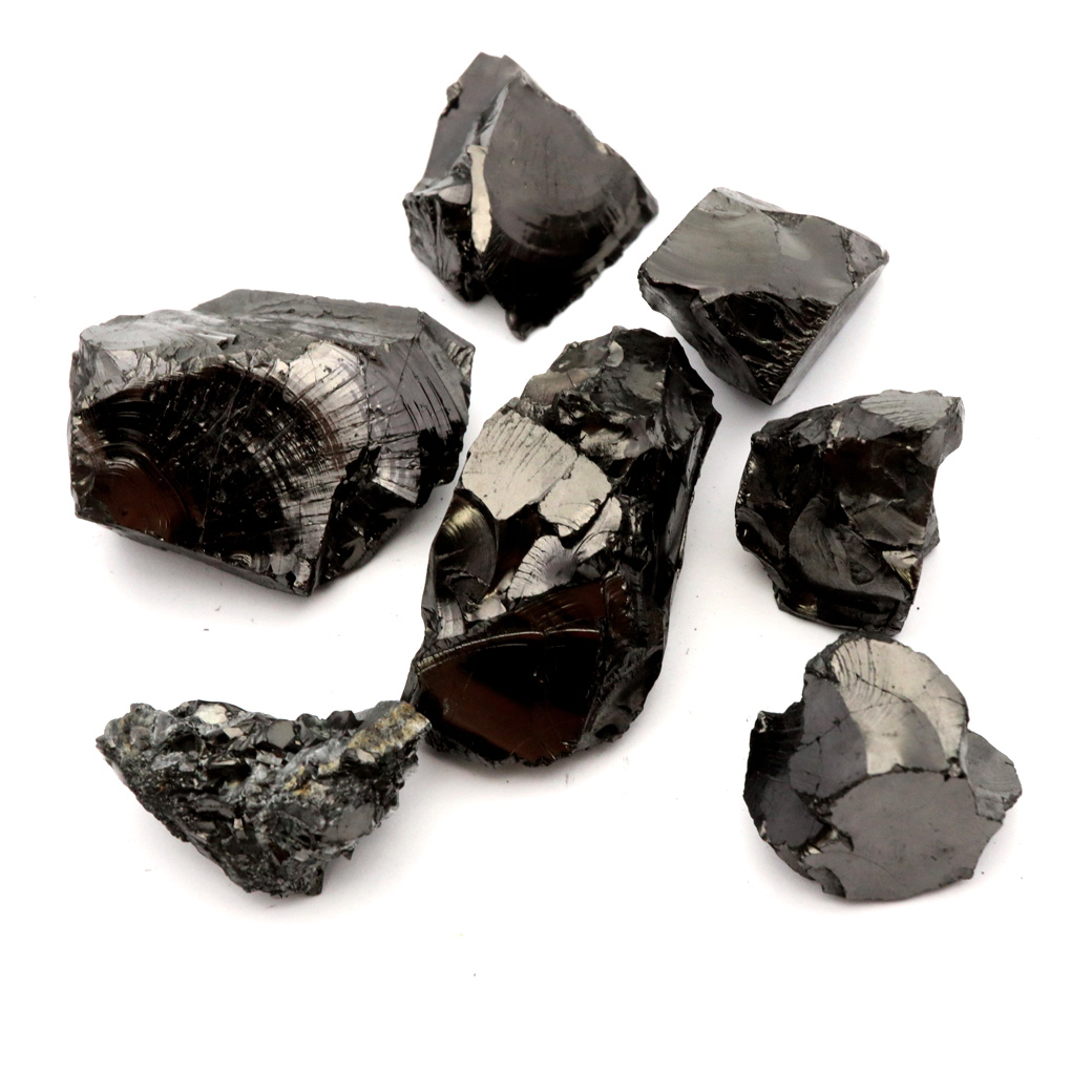エリートシュンガイト 原石 ロシア カレリア共和国シュンガ 天然石 1点物 パワーストーン Shungite シュンガ石