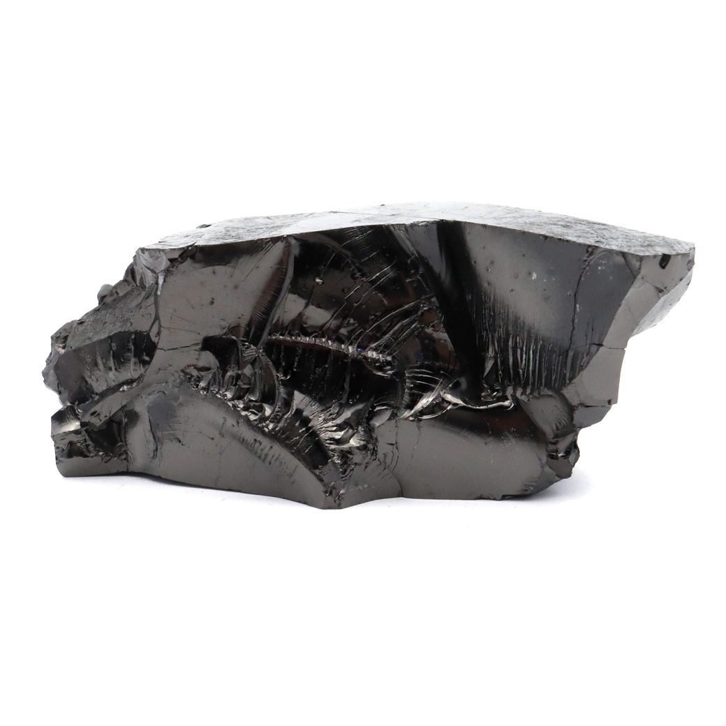 エリートシュンガイト 原石 ロシア カレリア共和国シュンガ 天然石 1点物 パワーストーン Shungite シュンガ石