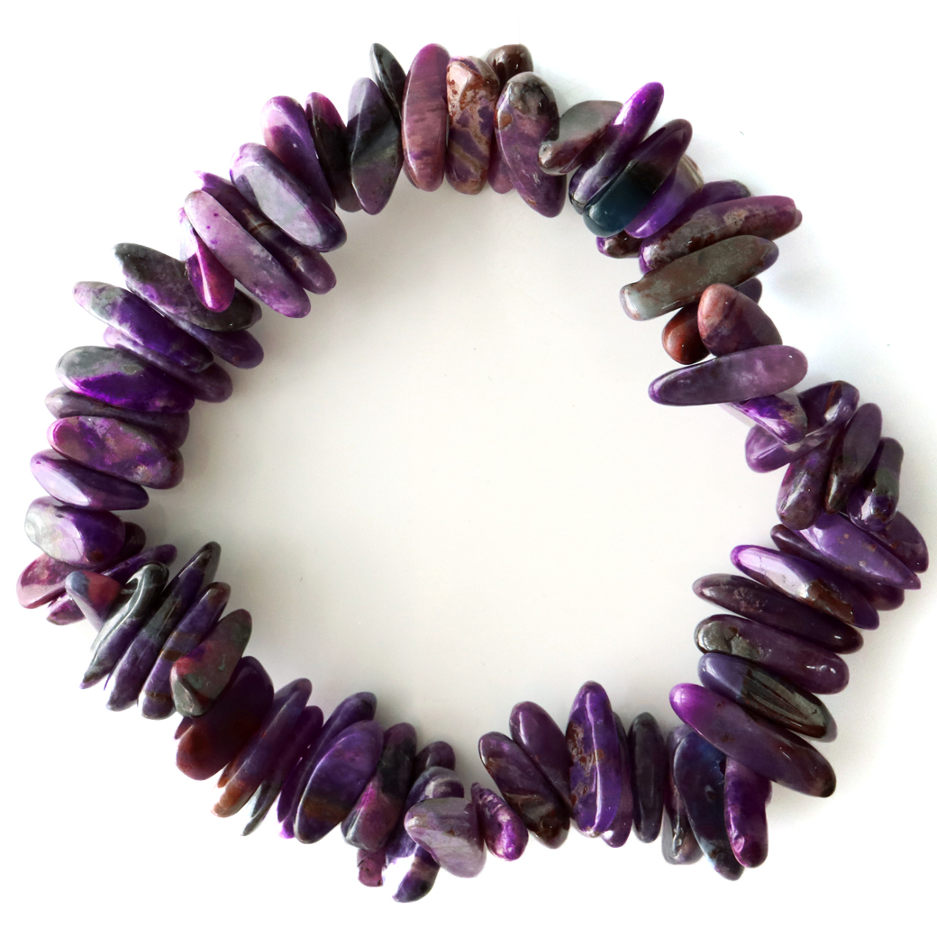 スギライト さざれ ブレスレット 1点もの パワーストーン 天然石