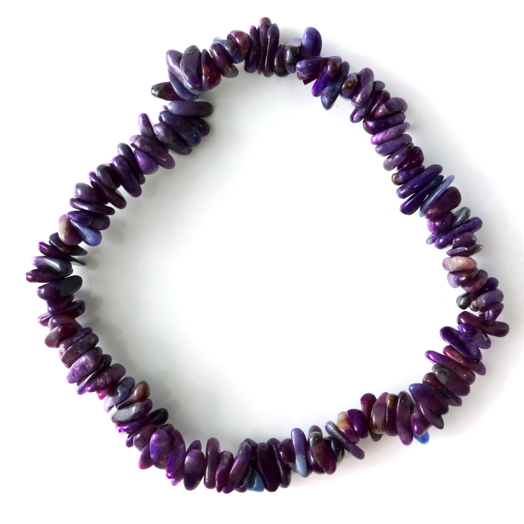 スギライト さざれ ブレスレット 1点もの パワーストーン 天然石