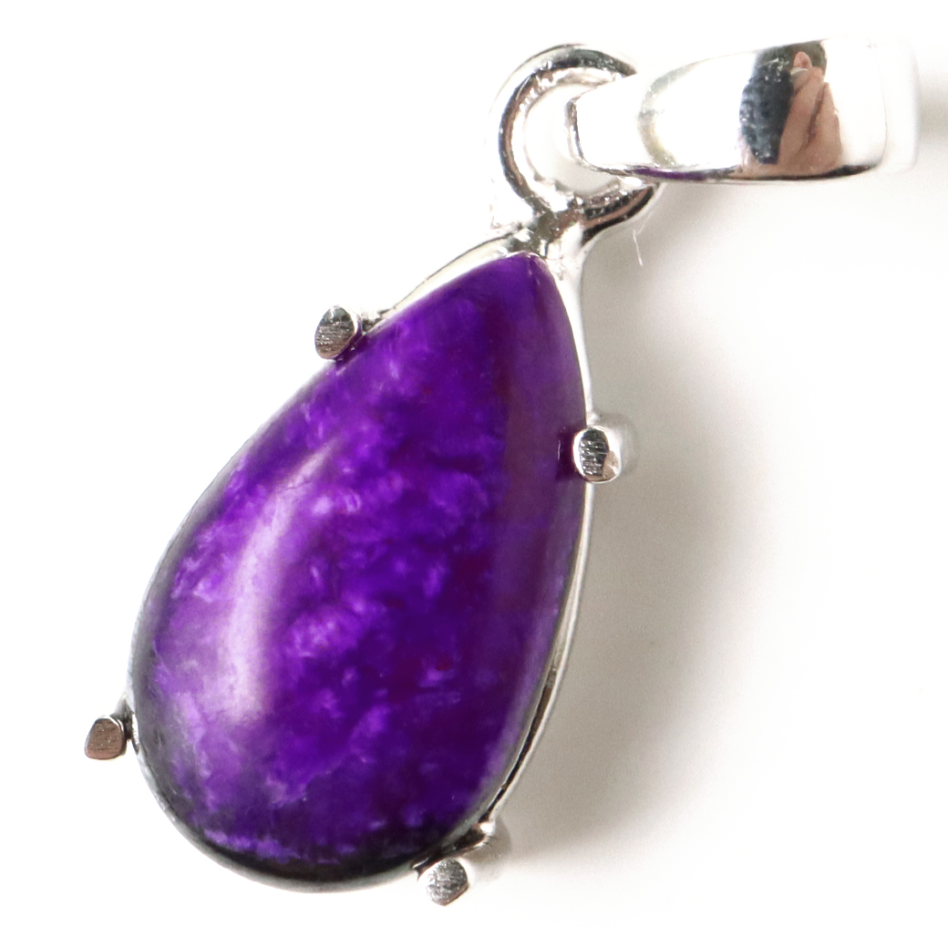 スギライト ネックレス 天然石 ペンダント 南アフリカ産 Silver925 1点もの パワーストーン