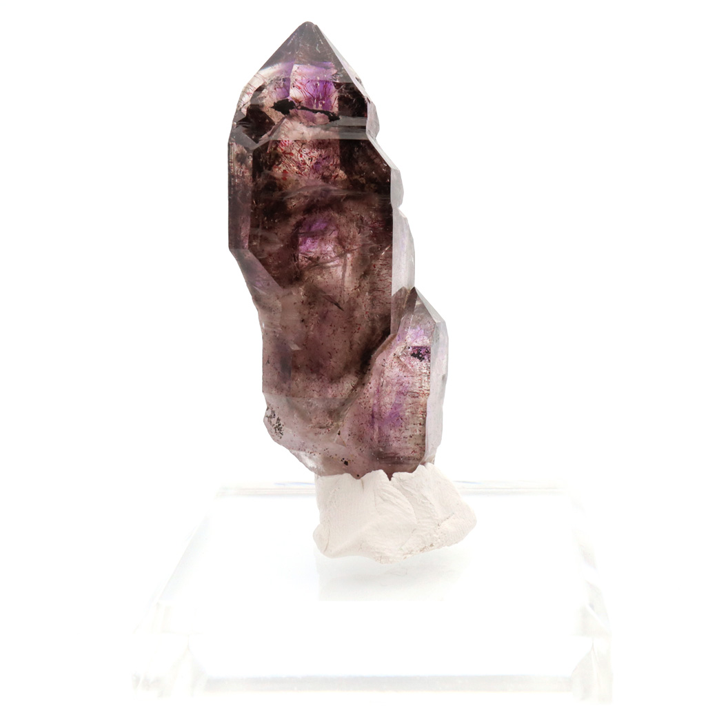 スーパーセブン 原石 ジンバブエ産 単晶 ポイント 27g 1点もの ツーソン展示会商品 水晶 天然石スピリチュアル 浄化 アメジスト 天然石 パワーストーン