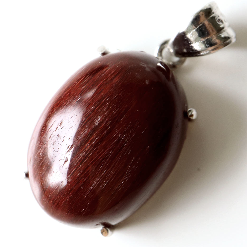 タイガールチル ペンダント  ルチルクォーツ SILVER925製 天然石 パワーストーン