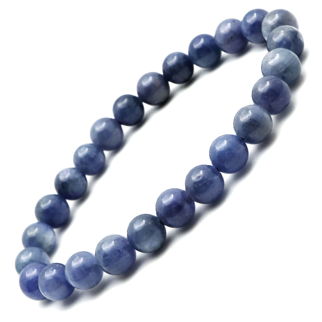 タンザナイト ブレスレット 12月 誕生石 ブルーゾイサイト タンザニア産