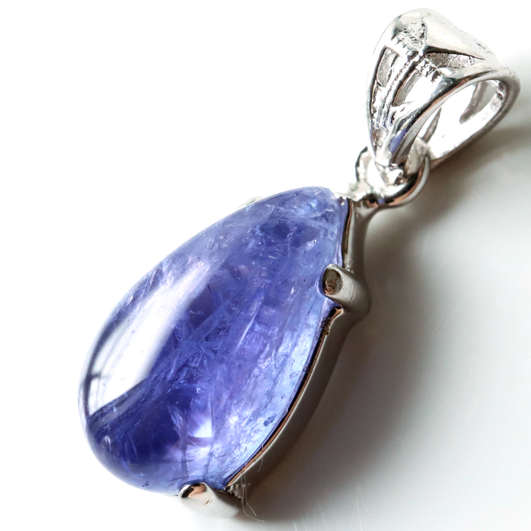 タンザナイト ネックレス レディース Silver925 天然石 パワーストーン 12月 誕生石