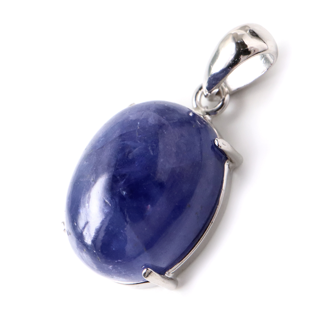 タンザナイト ネックレス レディース Silver925 天然石 パワーストーン 12月 誕生石