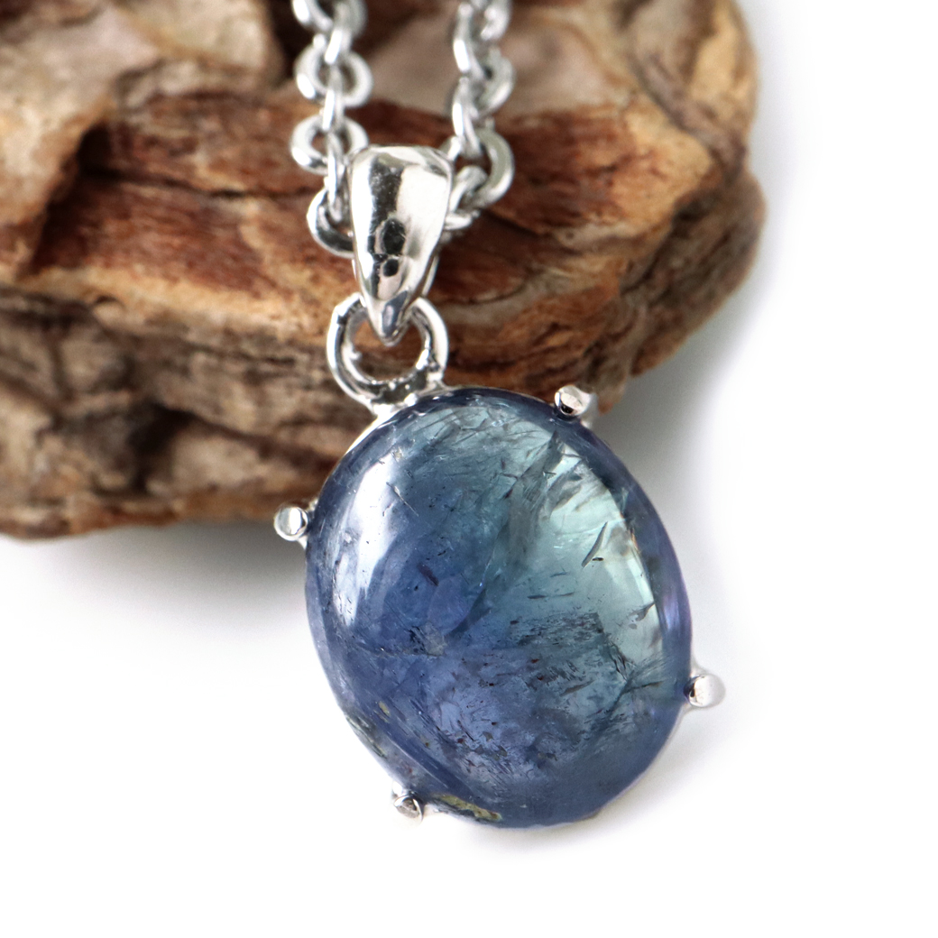 タンザナイト ネックレス レディース Silver925 天然石 パワーストーン 12月 誕生石