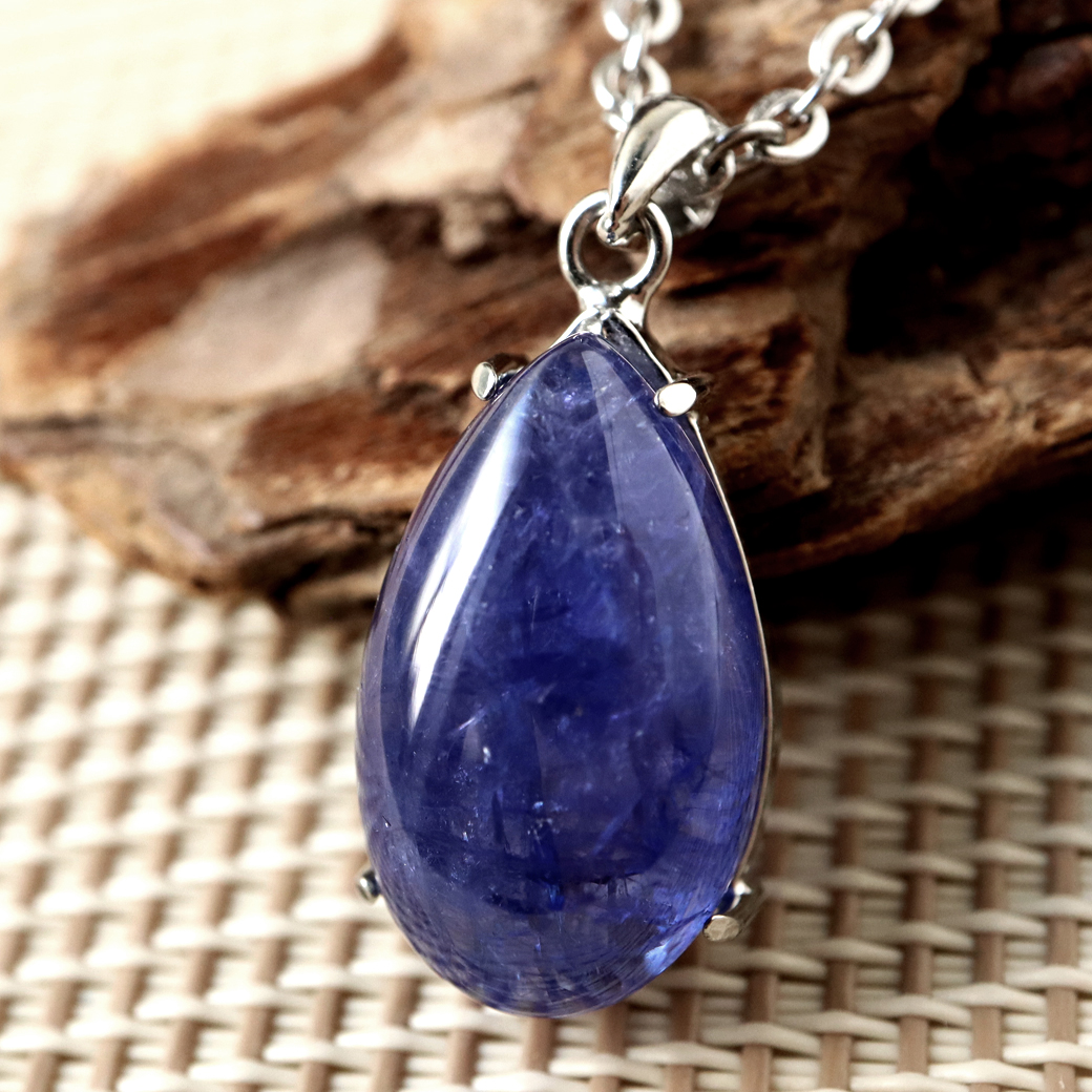 タンザナイト ネックレス AAA レディース Silver925 天然石 パワーストーン 12月 誕生石