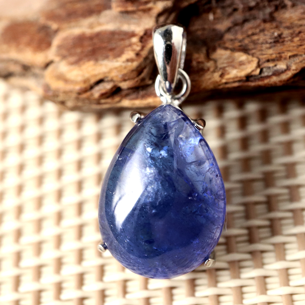 タンザナイト ネックレス AAA レディース Silver925 天然石 パワーストーン 12月 誕生石