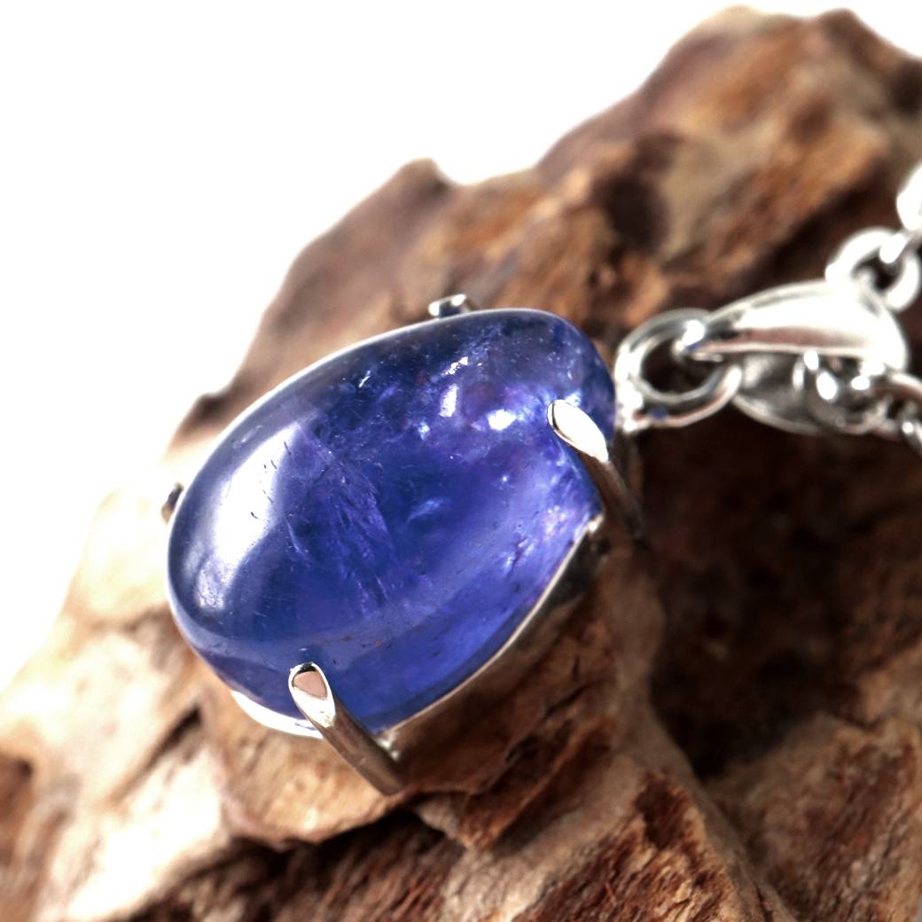 タンザナイト ネックレス AAA レディース Silver925 天然石 パワーストーン 12月 誕生石